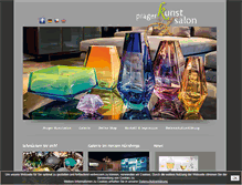 Tablet Screenshot of prager-kunstsalon.de